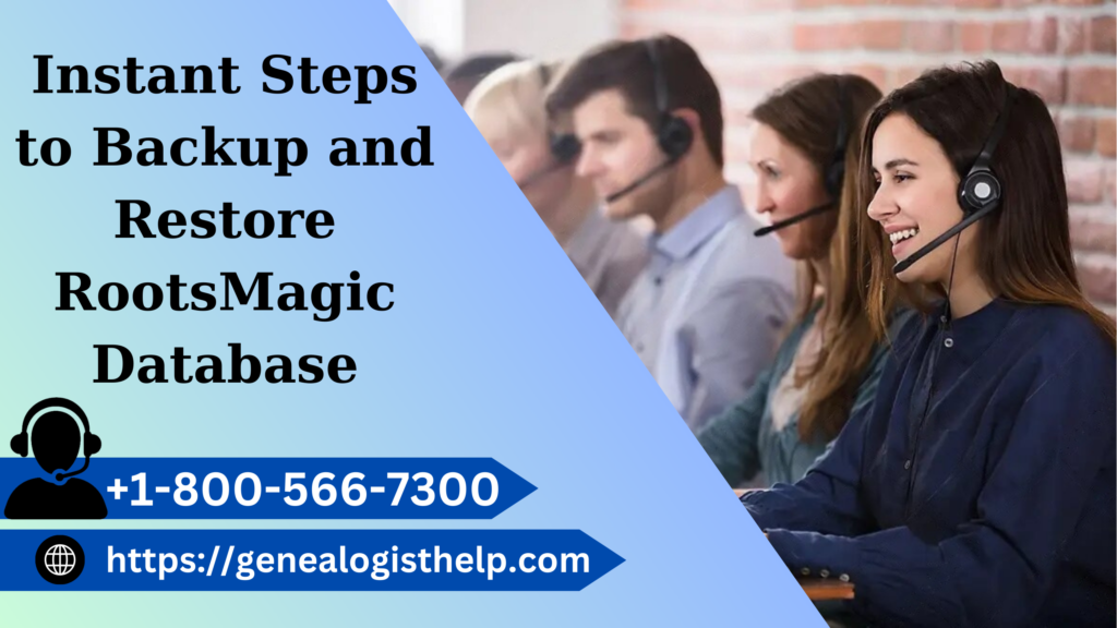 Backup And Restore RootsMagic Database