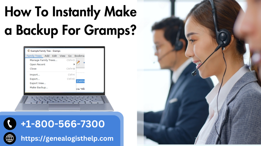 How To Make A Backup For Gramps?