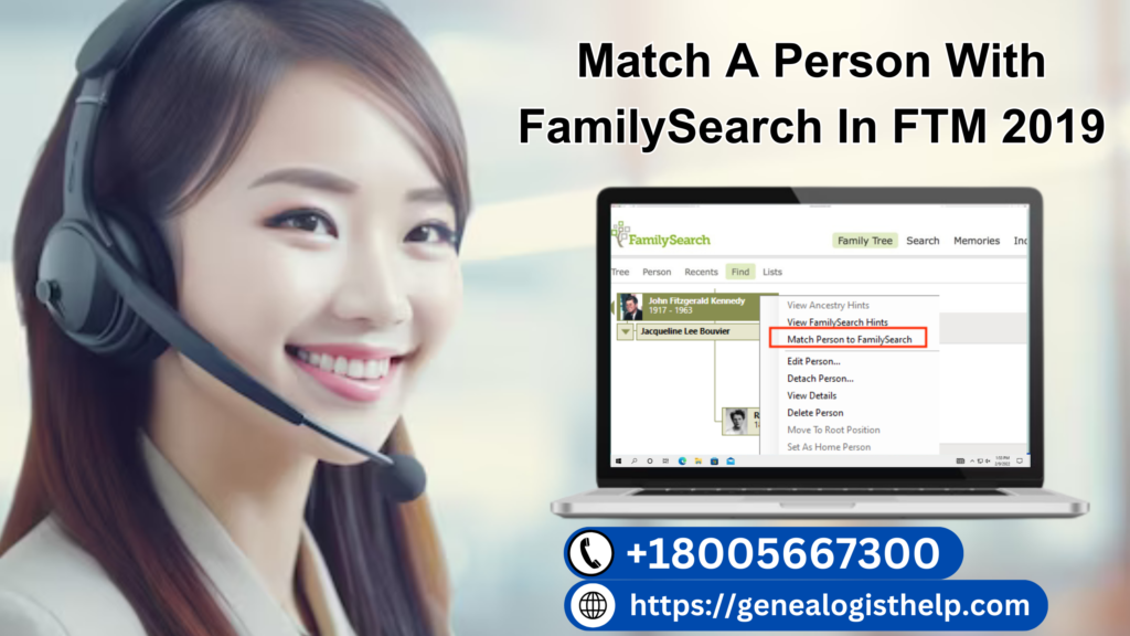 Matching A Person With FamilySearch in FTM 2019